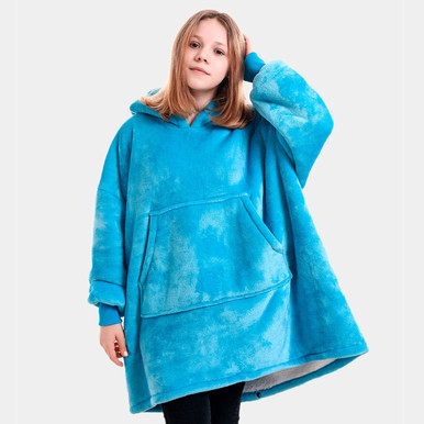 Kids Blue Mega Hoodie Blue