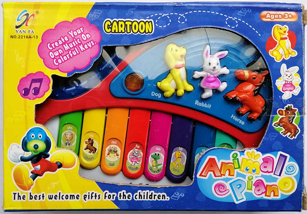 Animal piano toy Product Safety New Zealand