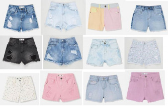 Cotton On Kids Sunny Denim Short Size 2 and 3