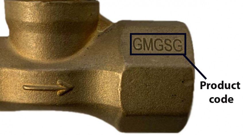Grillman Gas Safety Shut Off Valve product code