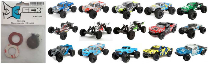 HOT RC ECX brand 1 10 Scale 2WD Radio Controlled Cars Asbestos