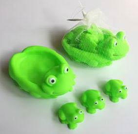 Bath toy frog2