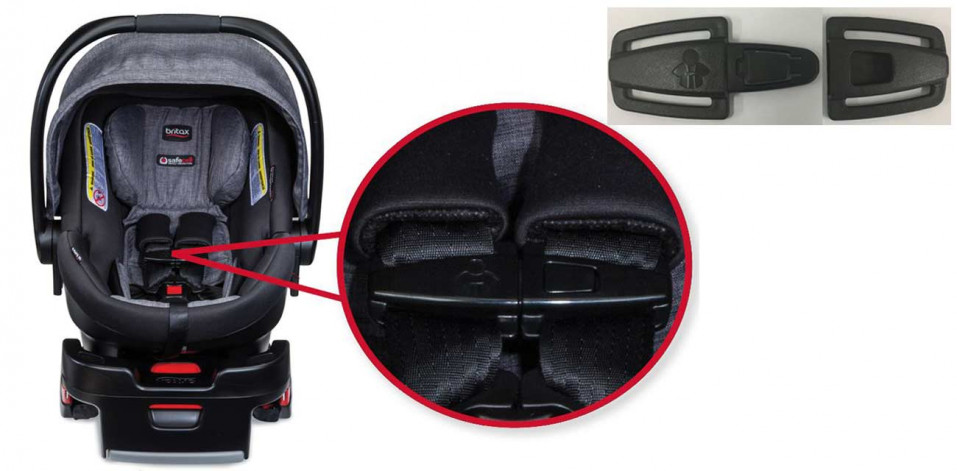 Britax b35 car seat chest clip