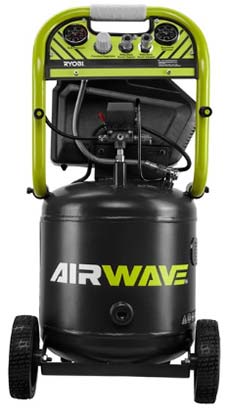 Bunnings RYOBI 40 Litre Air Compressor back