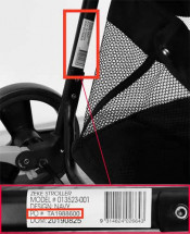 CNP Batch Number Identification Childcare stroller