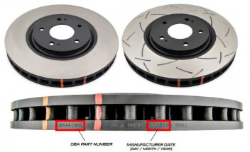 DBA4418 Disc brakes for Mitsubishi Lancer evo