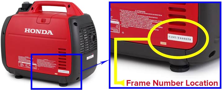 EU22i Generator identification