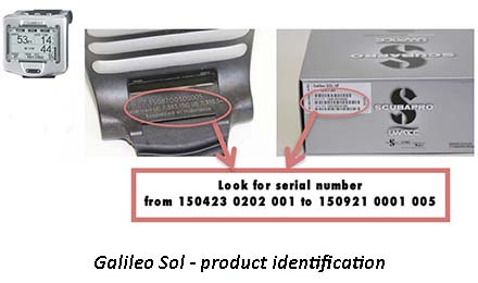 Galileo Sol Dive Computer product id