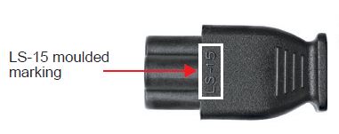 HP LS 15 power cord id