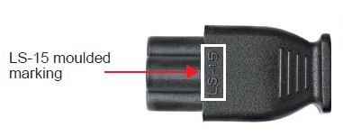 HP LS 15 power cord id