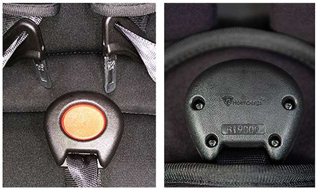 InfaSecure child restraints buckle image