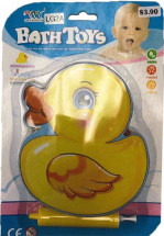Inflatable duck toy