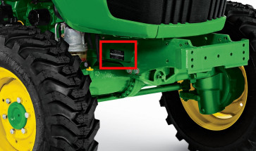 John Deere compact utility tractor serial number