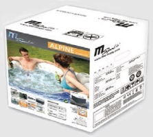 MSPA Inflatable spa packaging