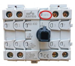 NHP PV Isolator Serial No location