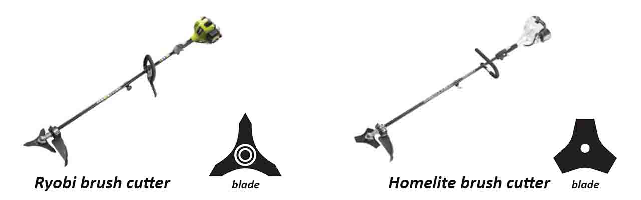 Ryobi and Homelight Brush Cutters Blades main