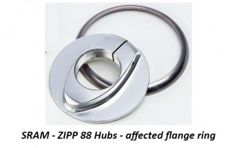 SRAM ZIPP 88 hub affected flang ring 1