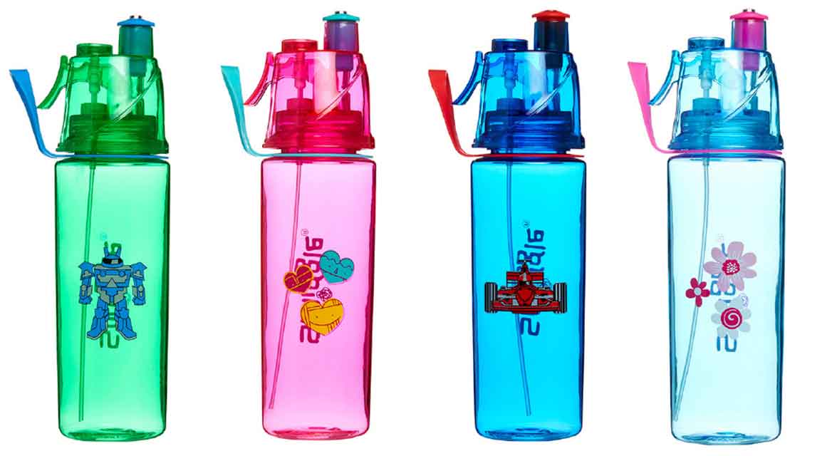 Spritz water bottle discount