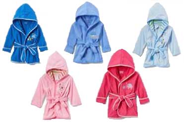 Sweet and Soft Childrens Bathrobes