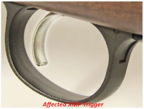 remington affected xmp trigger