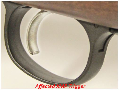 remington affected xmp trigger