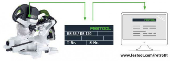 Mitre saws FESTOOL Kapex KS 88 and Kapex KS 120 v2