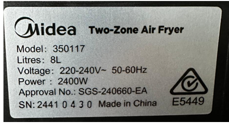 350117 Rating Plate 20250925033820