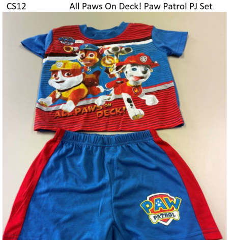 All Paws on Deck Paw Patrol PJ Set