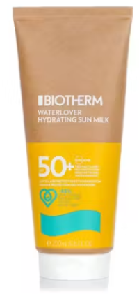 Biotherm Waterlover Hydrating Sun Milk SPF 50 200ml6.76oz