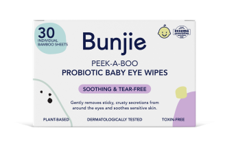 Bunjie Peek a Boo Probiotic Eye Wipes 30 Pack 20250901021543