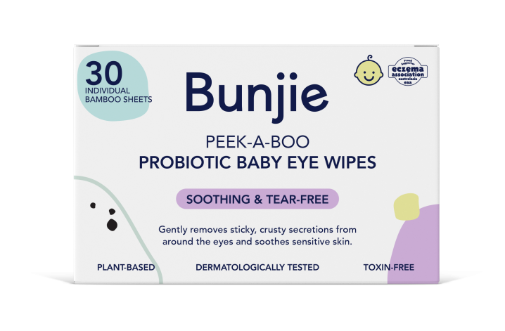Bunjie Peek a Boo Probiotic Eye Wipes 30 Pack 20250901021543
