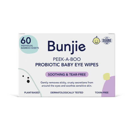 Bunjie Peek a Boo Probiotic Eye Wipes 60 Pack 20250901021543