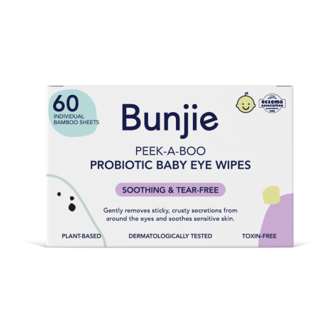 Bunjie Peek a Boo Probiotic Eye Wipes 60 Pack 20250901021543