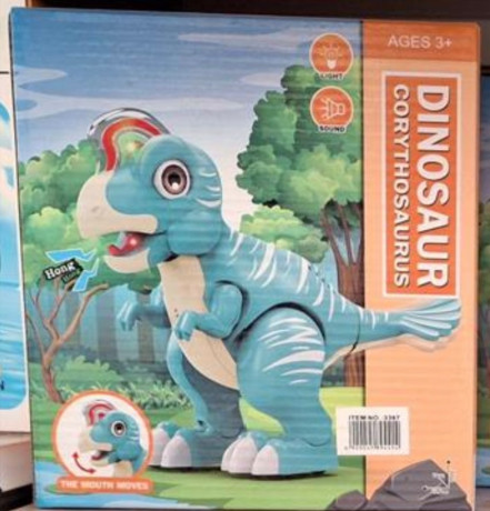 Dinosaur Corythosaurus Toy   Sold at Panda Mart