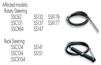 Dometic mechanical steering cables identification