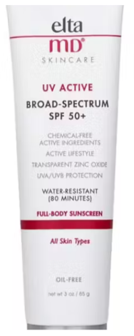 EltaMD UV Active Water Resistant Full Body Sunscreen SPF 50 85g3oz