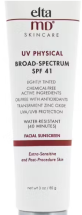 EltaMD UV Physical Water Resistant Facial Sunscreen SPF 41 Tinted For Extra Sensitive Post Procedure Skin 85g3oz