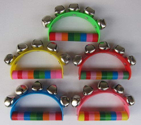 Handheld Jingles Toy Tambourine