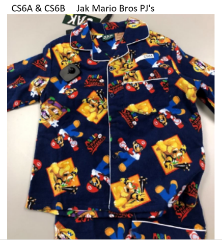 Jak Mario Bros PJs