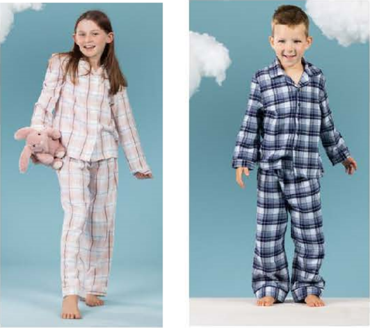 Kids Flannette Pyjamas