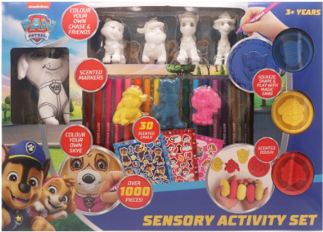 Licensed Sensory Activity Set Paw Patrol Sold at Kmart