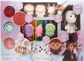 Licensed Sensory Activity Sets Frozen Sold at Kmart