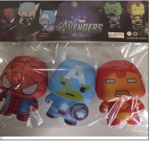 Marvel Avengers Figures toy set   sold at Dollarama Rolleston and Nothing over$3