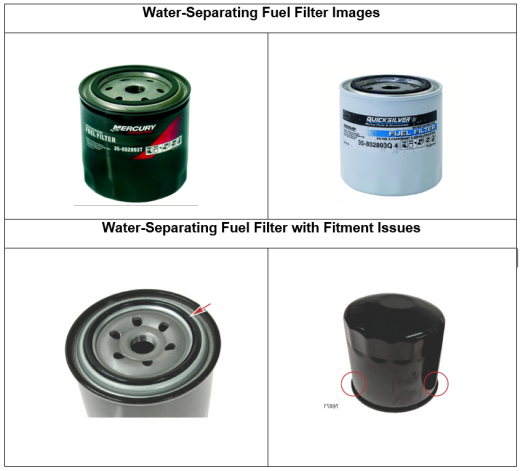 MerCruiser Fuel Filters