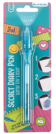 Out Of The Blue Secret Diary Pen with UV Light