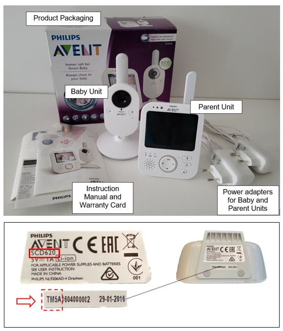 Philips Avent Digital Video Baby Monitor Recall (2023)