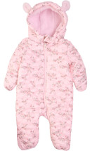 Postie Baby Snowsuit Pink Floral