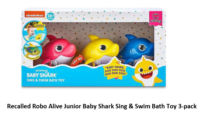 Recalled Robo Alive Junior Baby Shark