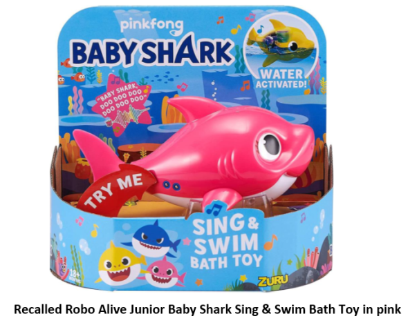 Recalled Robo Alive Junior Baby