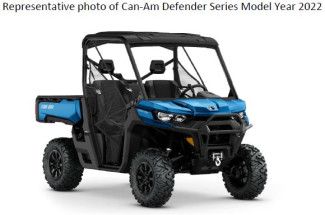 Representative photo of Can Am Defender Series Model Year 2022